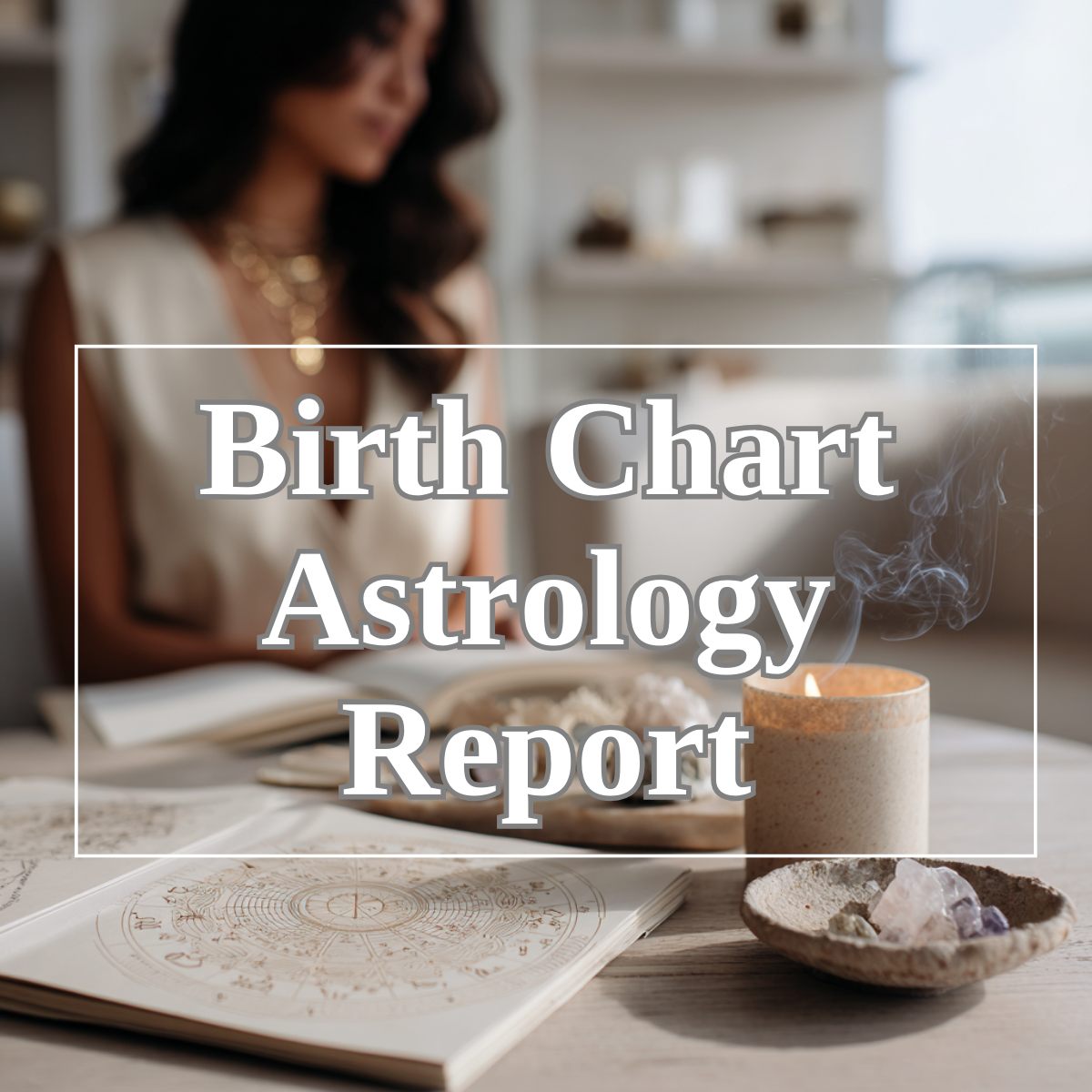 Personalized Natal Birth Chart Report (Digital PDF)