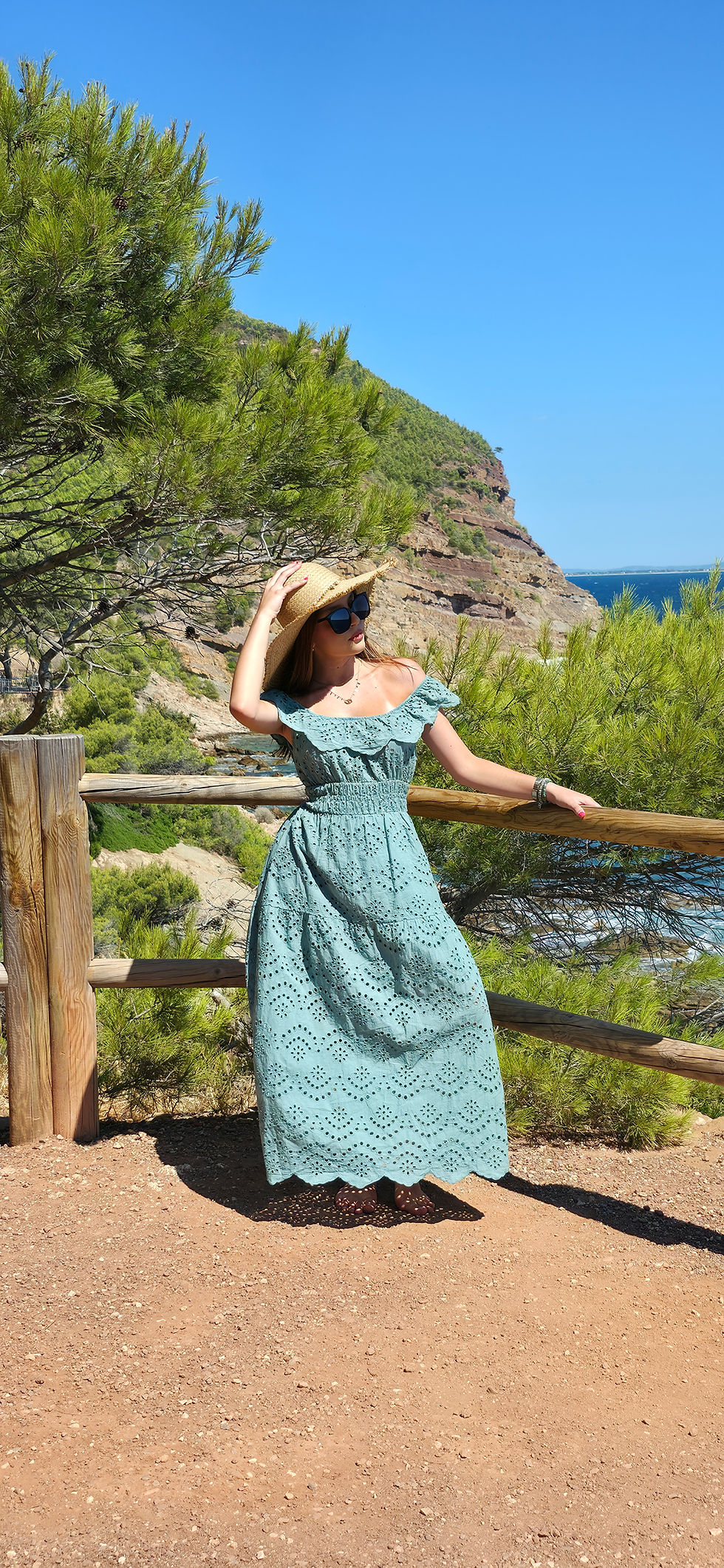 Robe longue, élégante