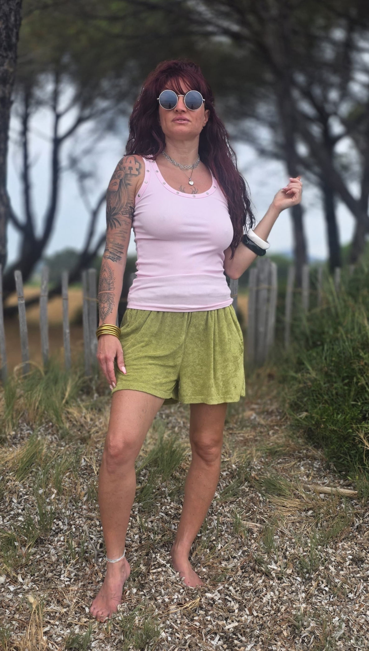 Short éponge "Riviera"
