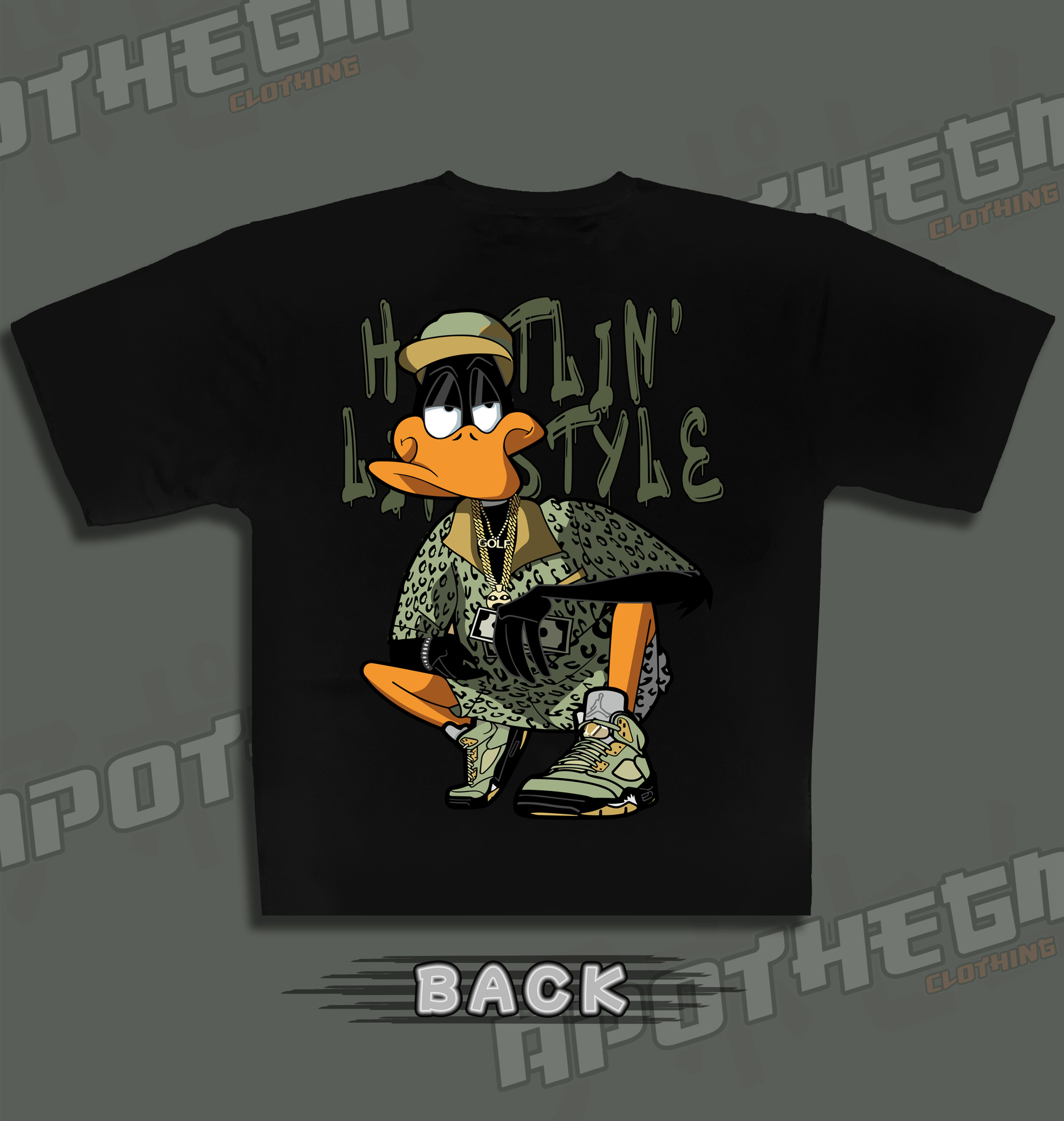Hustlin Swaggy Daffy Duck