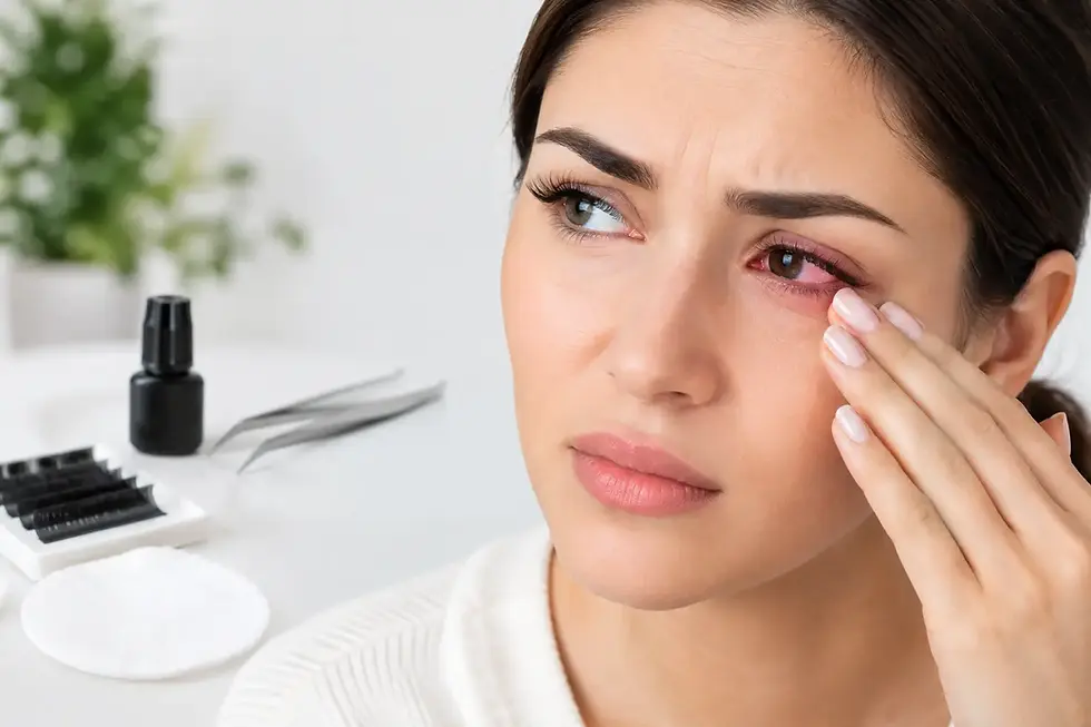 Lash Adhesive Allergy Signs and What to Do