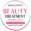 SkinLash Daily Vanity Dramatic Eyelash Extensions 2024 Award