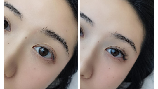 Eyelash Extensions Look before and after images 04