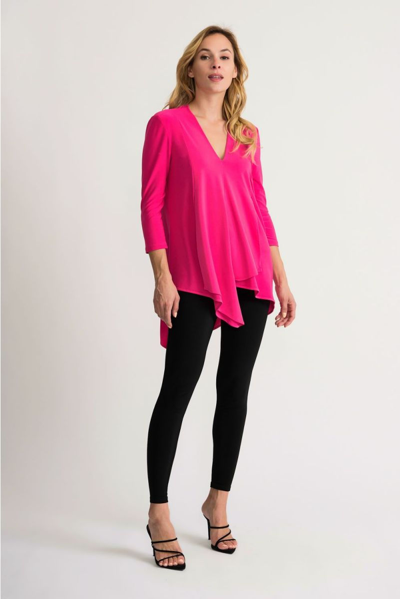 Thumbnail: Joseph Ribkoff Hot Pink Top