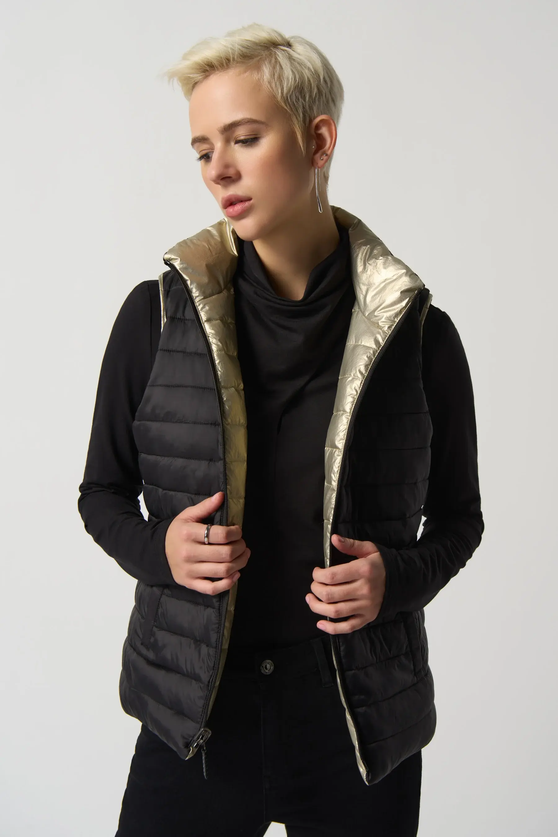 Joseph Ribkoff Reversible Vest