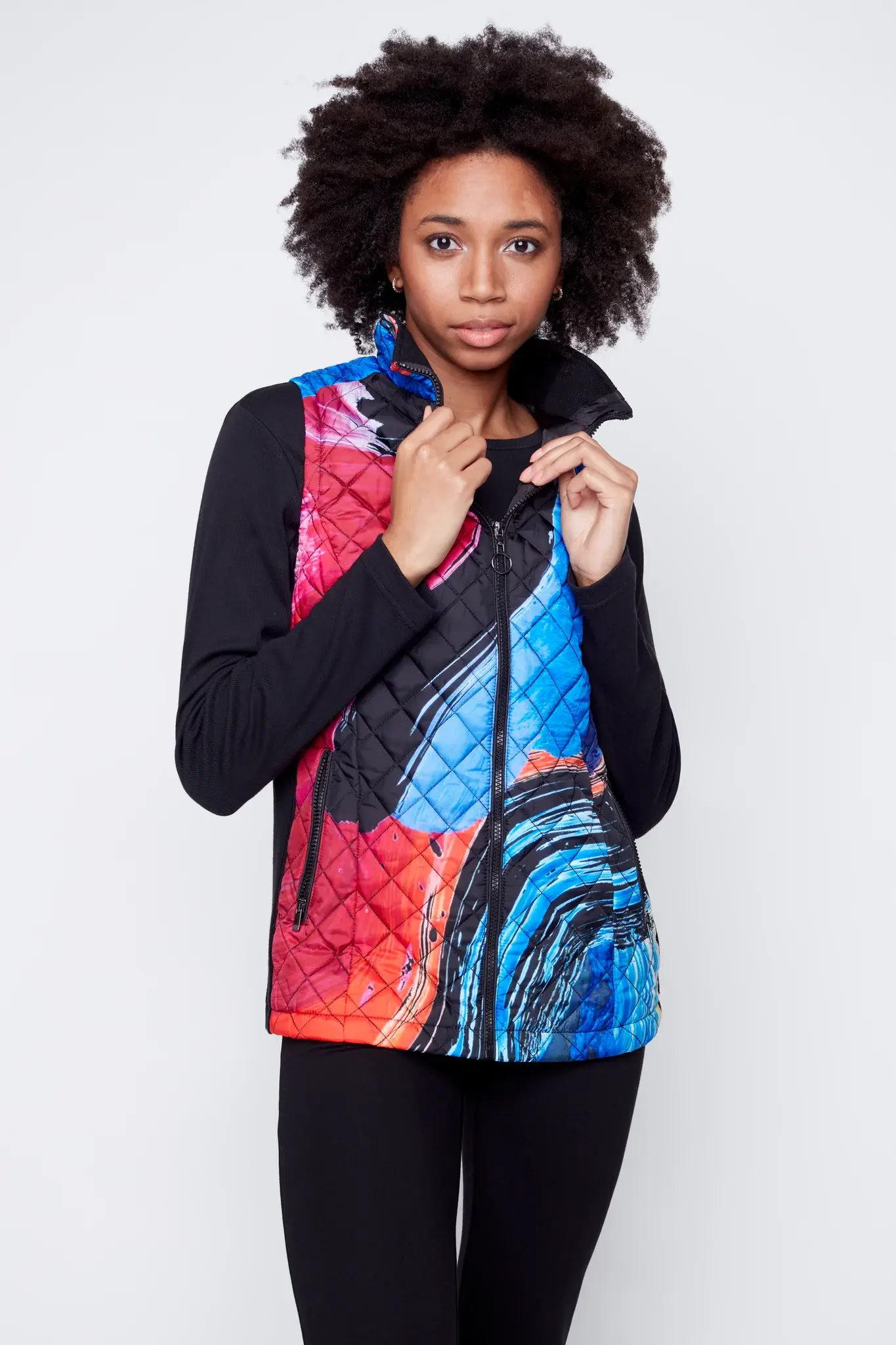 Claire Desjardins Just Say It Quilted Vest