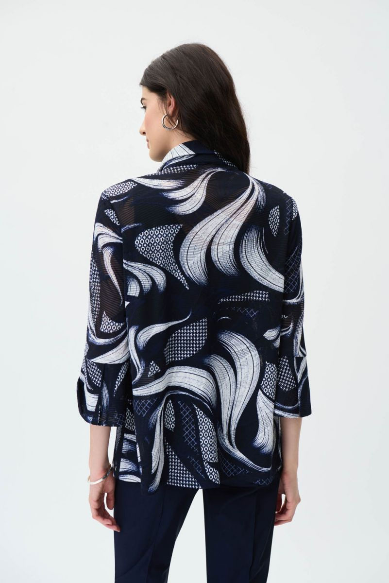 Miniatura: Joseph Ribkoff Swirl Print Jacket
