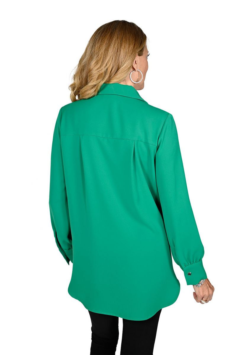 Miniatura: Frank Lyman Bright Green Button Up Top