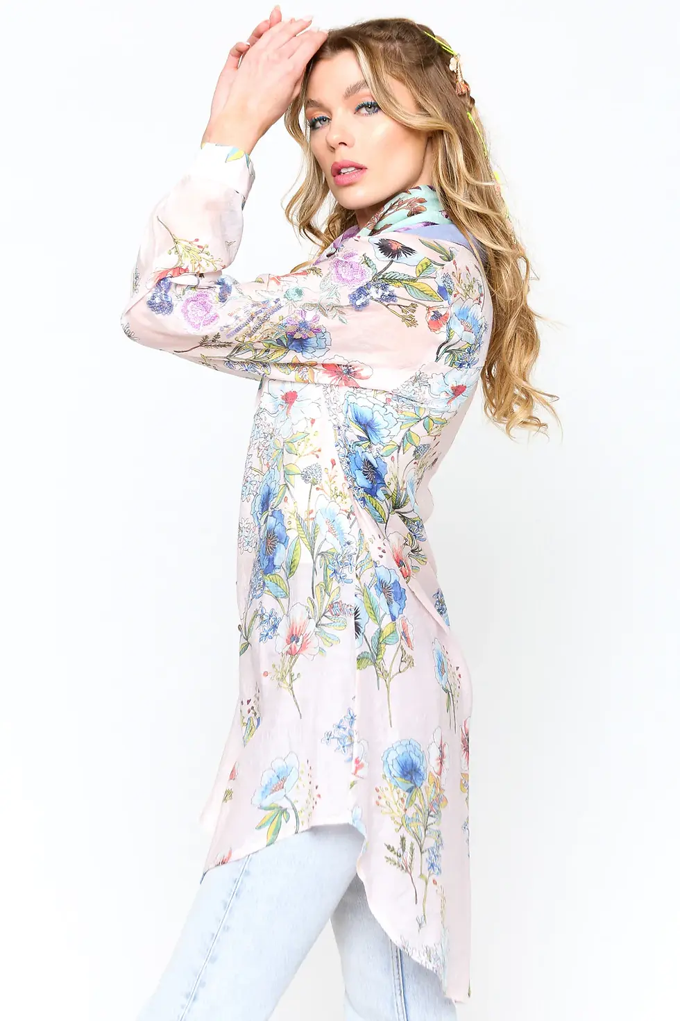 Miniatura: Aratta Pale Pink Sheer Dress Shirt