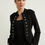 Thumbnail: Joseph Ribkoff Black Jacket with Gold Buttons