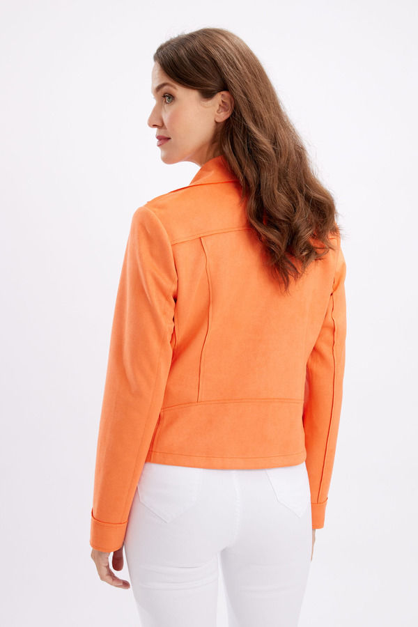 Miniatura: Frank Lyman Orange Suede Jacket