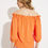 Thumbnail: Joseph Ribkoff Orange off Shoulder Loose Top