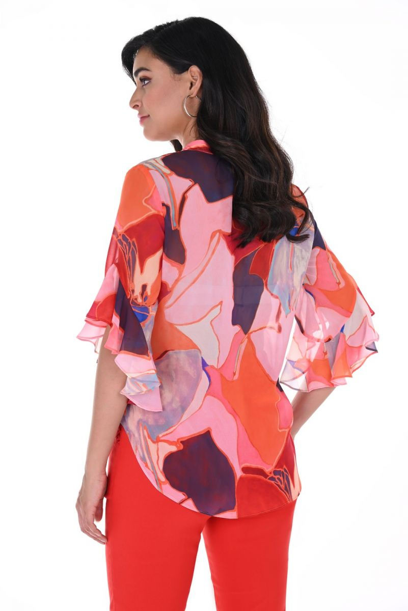 Miniatura: Frank Lyman Abstract Blouse