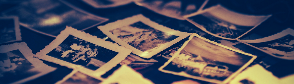 Scattered old photographs for family history research