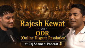 Rajesh Kewat Explains ODR Through the Context of Mahabharata on Raj Shamani Podcast