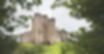 Doune Castle from behind treet