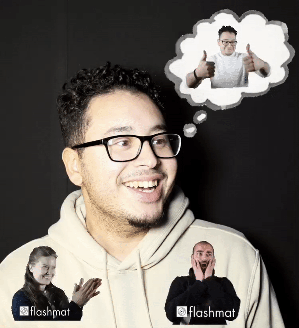 Flashmat searchable GIF booth for events