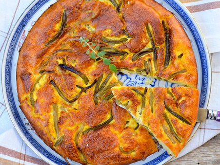 Frittata di talli (di porro o d'aglio)