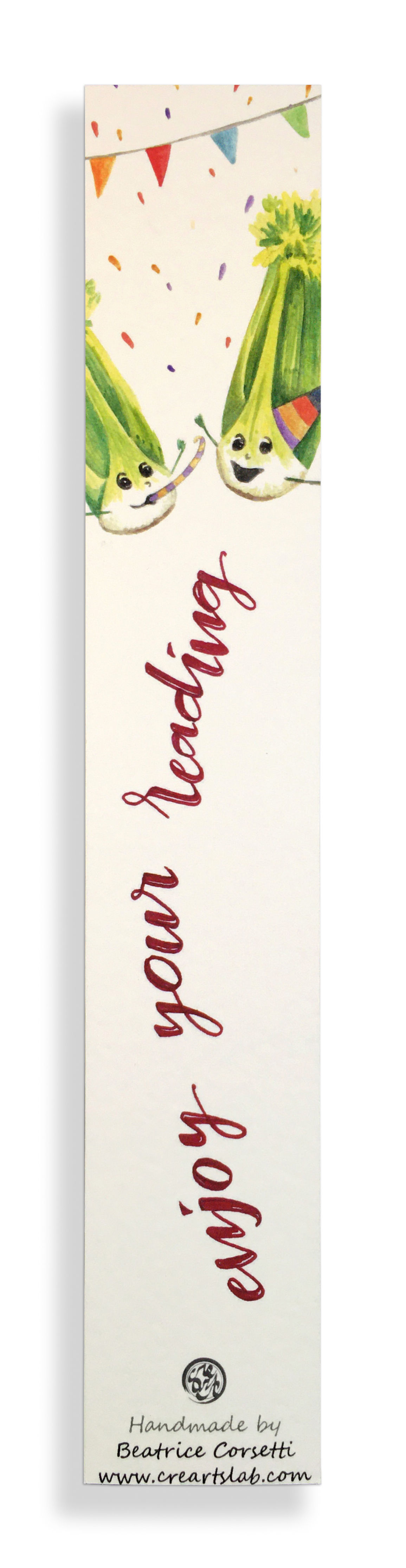Celery-brate Bookmark