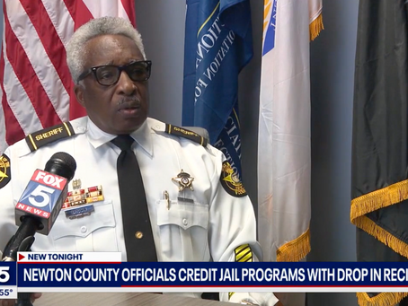 Newton County sheriff credits jail programs with stark drop in repeat offenders