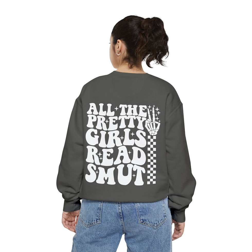 Thumbnail: All the Pretty Girls Read Smut Crewneck