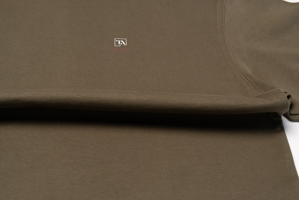 Thumbnail: What A Time To Be Creative Olive Green (Boxy Crop Tee) Unisex