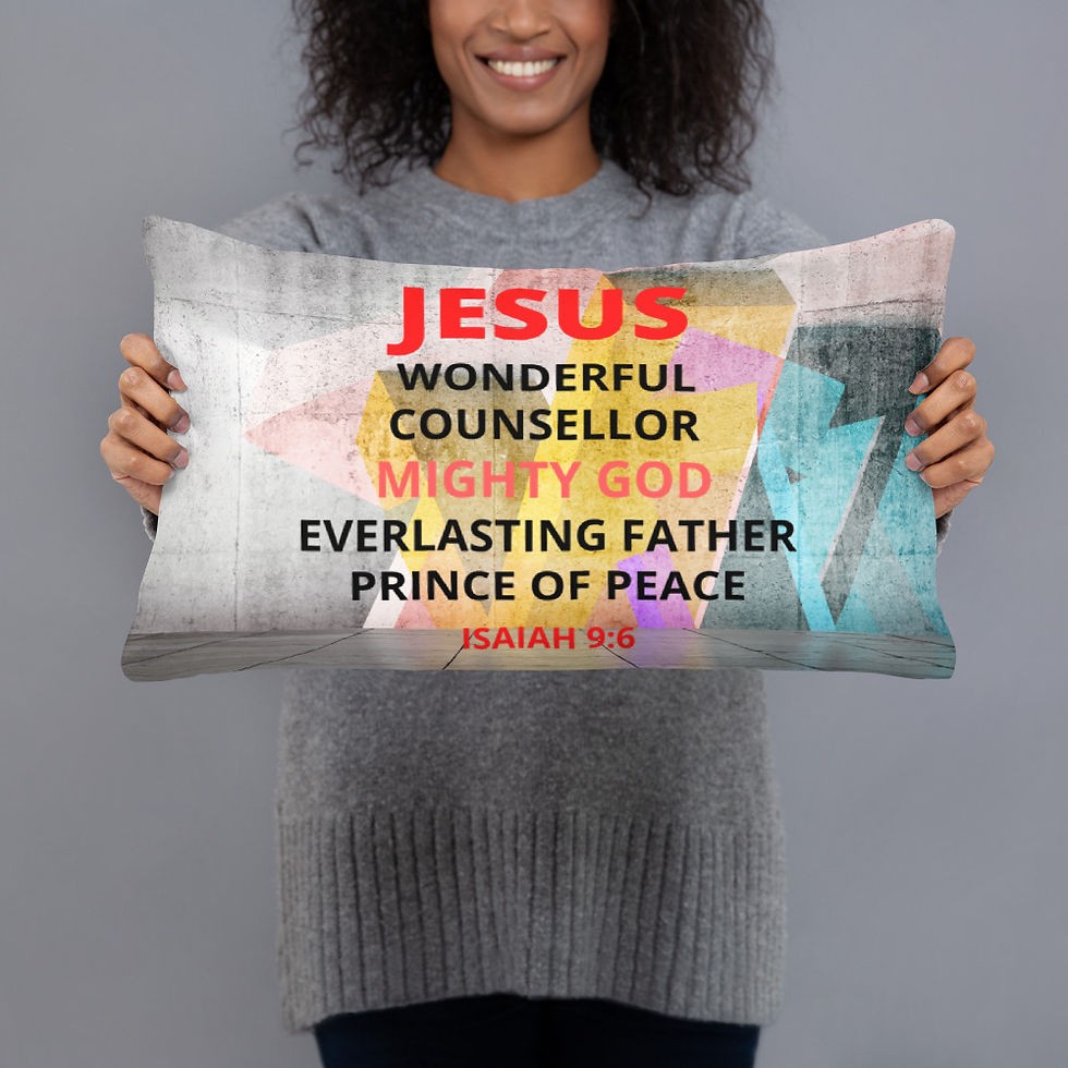 Thumbnail: Pillow -'The Wonderful Name of Jesus'