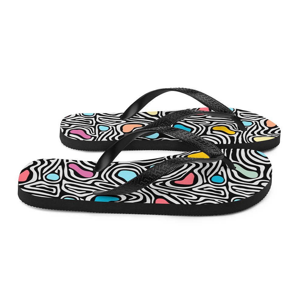 Thumbnail: 'WORD on the Street' Collection Flip-Flops