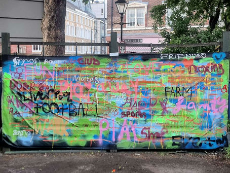 Bronte Youth Club graffiti workshop