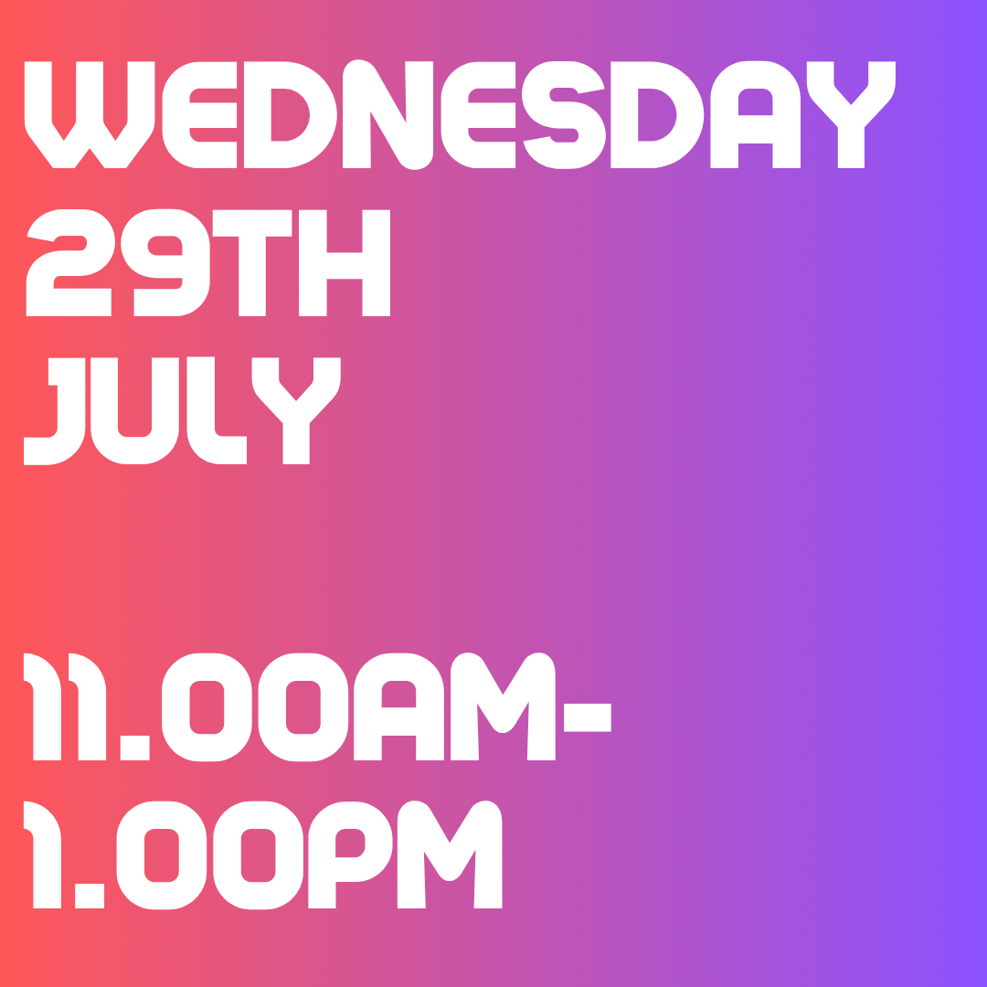 GRAFFITI ART CLASS 11.00AM-1.00PM WED 29TH JULY (16 spots) 27 BOLD ST