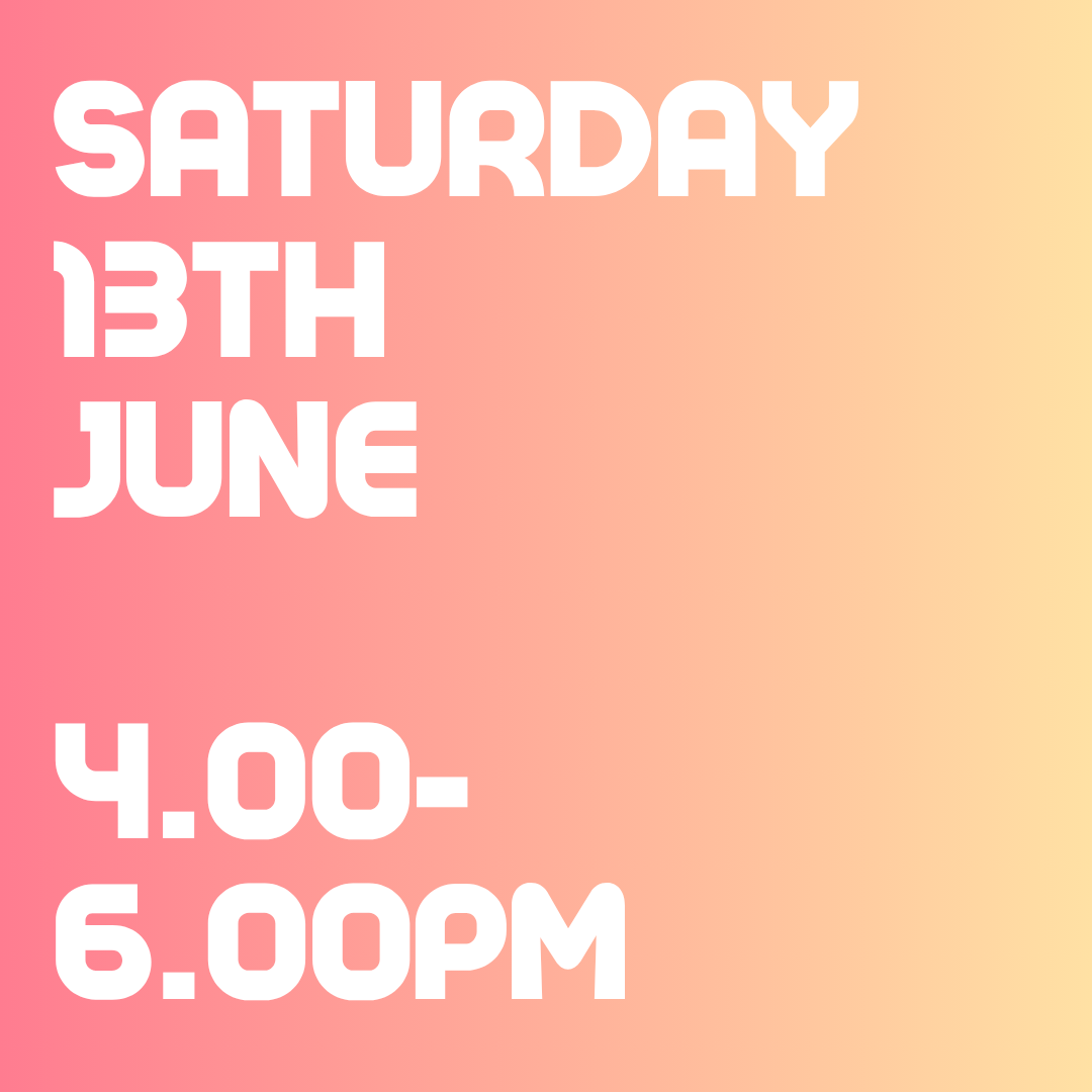 GRAFFITI ART CLASS 4-6PM SAT 13TH JUNE (16 spots) 27 BOLD ST