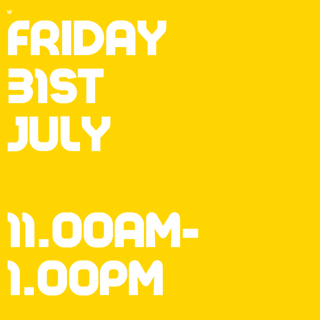 GRAFFITI ART CLASS 11.00AM-1.00PM FRI 31ST JULY (16 spots) 27 BOLD ST