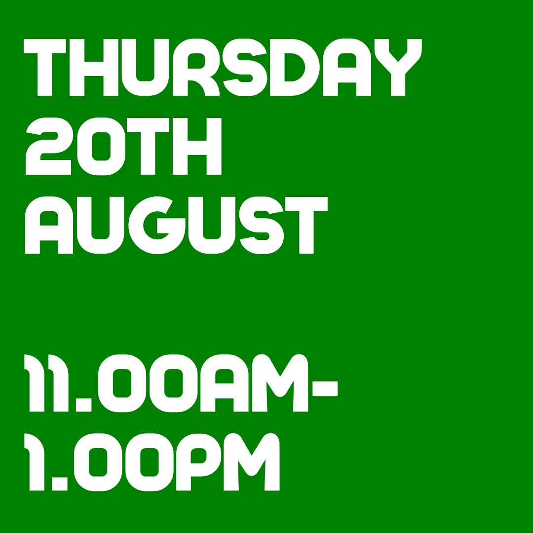 GRAFFITI ART CLASS 11am-1pm THURS 20TH AUG (16 spots) 27 BOLD ST