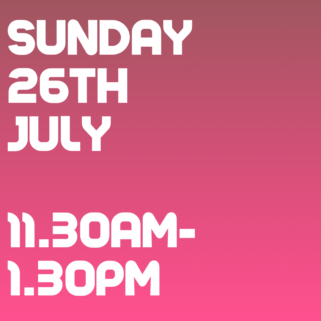 GRAFFITI ART CLASS 11.30AM-1.30PM SUN 26TH JULY (16 spots) 27 BOLD ST