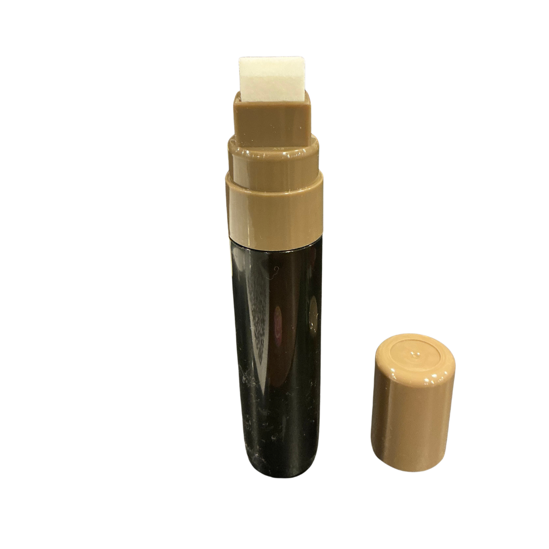 BLANK 15MM ACRYLIC MARKER. LIGHT BROWN