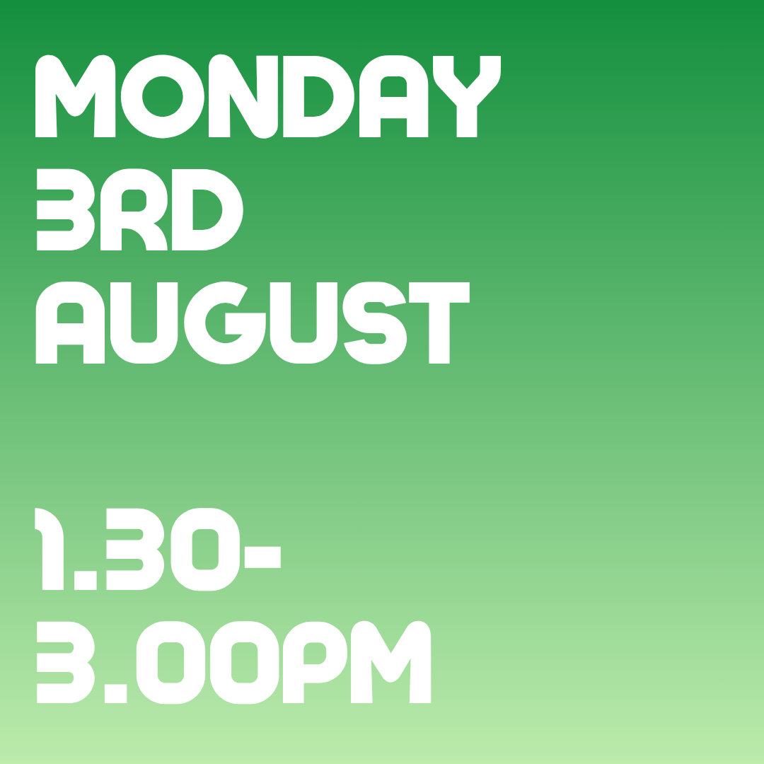 GRAFFITI ART PARTY. 1.30-3.00PM MON 3RD AUG. 27 BOLD ST