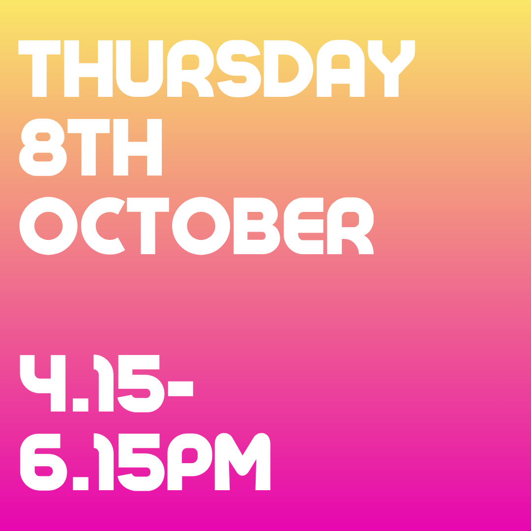 GRAFFITI ART CLASS 4.15-6.15PM THURS 8TH OCT (18 spots) 27 BOLD ST