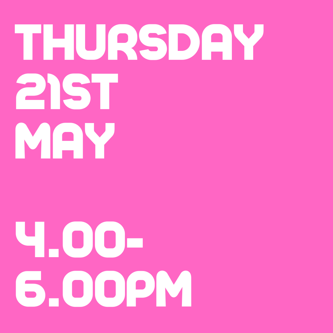 GRAFFITI ART CLASS 4-6PM THURS 21ST MAY. (16 spots) 27 BOLD ST