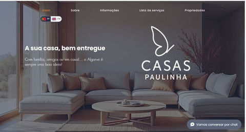 Criação de website