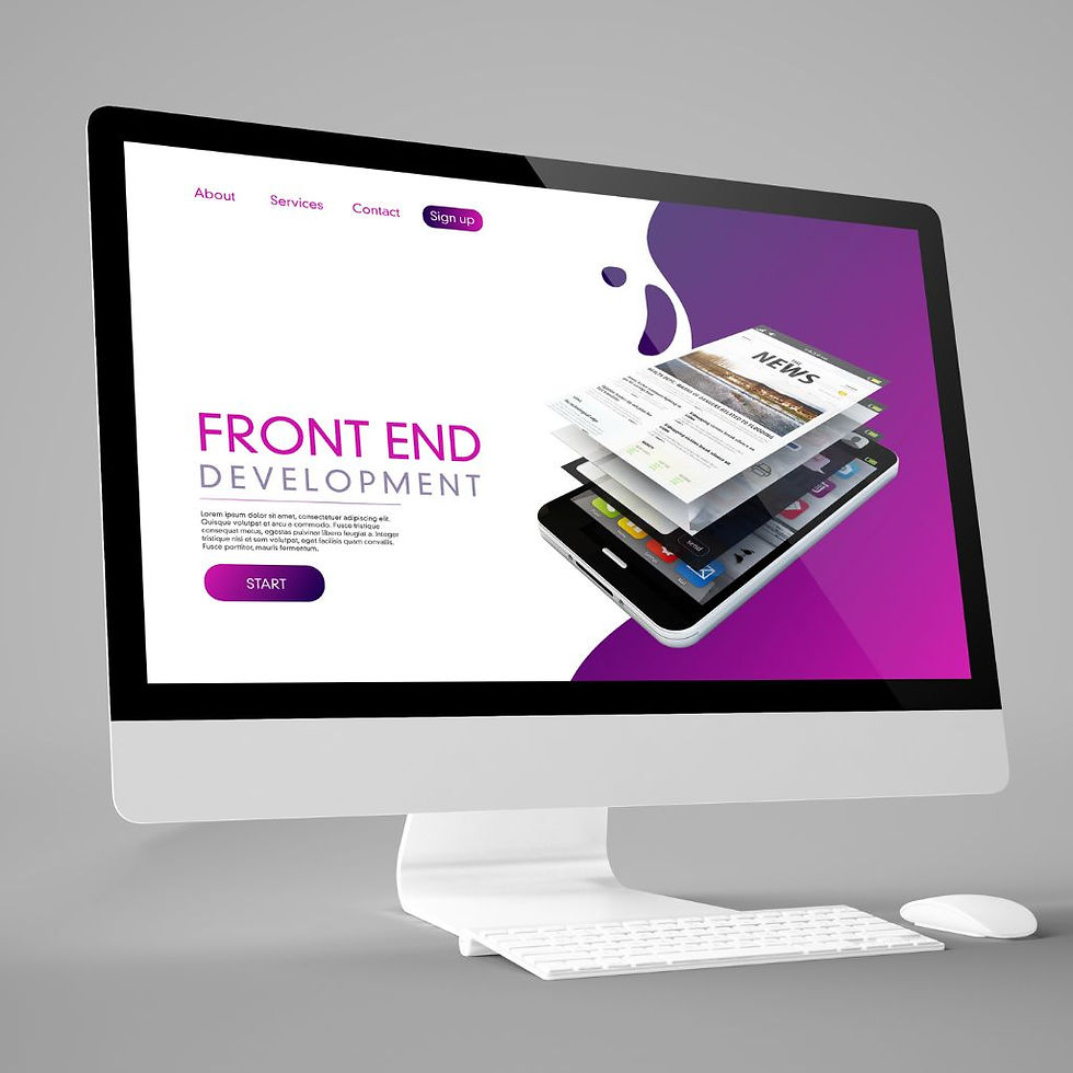  Criação de website