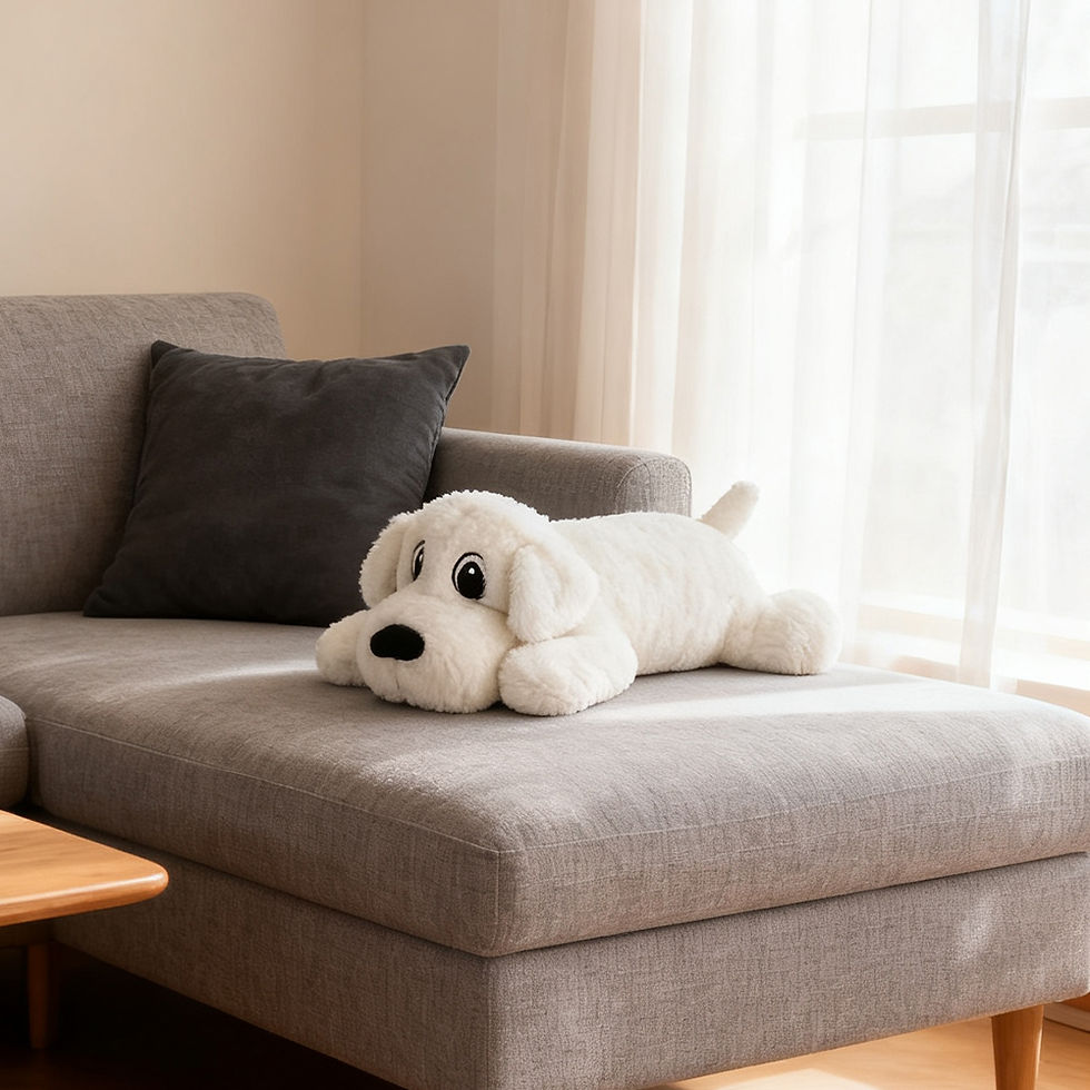 Thumbnail: Interactive Soothing Plush Toy for Pets: Double-Layered, Tear-Resistant, Washabl