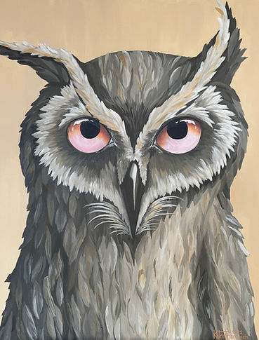Nr. 47, Eule mit Acryl auf Leinwand gemalt, 80 x 100 cm

Acryl auf Leinwand
80 x 100cm 
Preis auf Anfrage