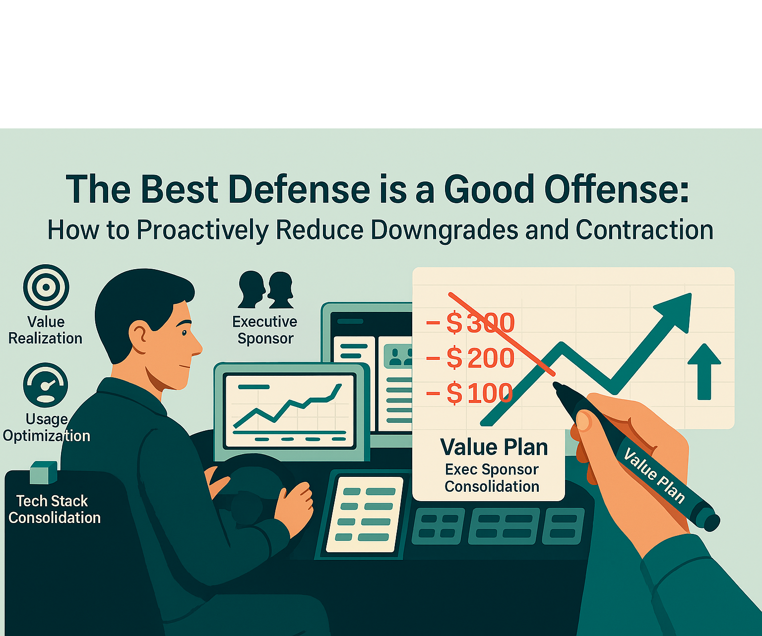 The Best Defense is a Good Offense: How to Proactively Reduce Downgrades and Contraction