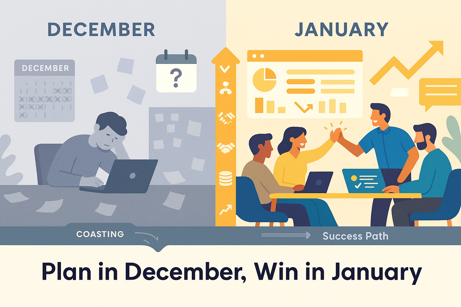 December CSM planning determines Q1 success. Learn 5 proven strategies to keep your team motivated and build momentum before the new year. 