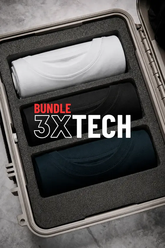 Bundle 3x camisetas tech modal — secagem rápida, Enclave