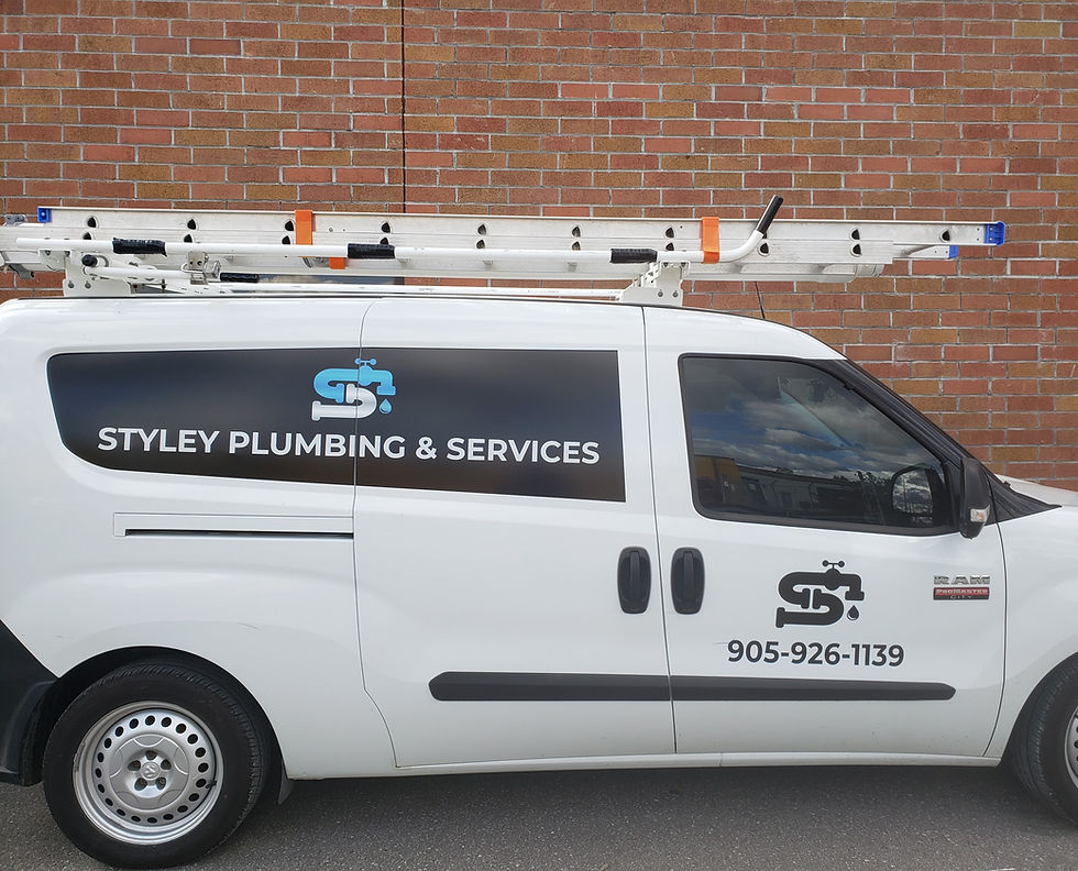 Trade Sign - Plumbing Sign - Vehicle Lettering - Decals - Wrap