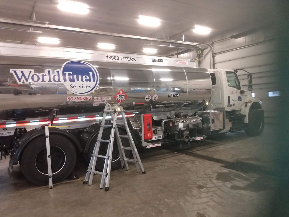 York Region Sign Graphics - Fleet Truck - Logo Design