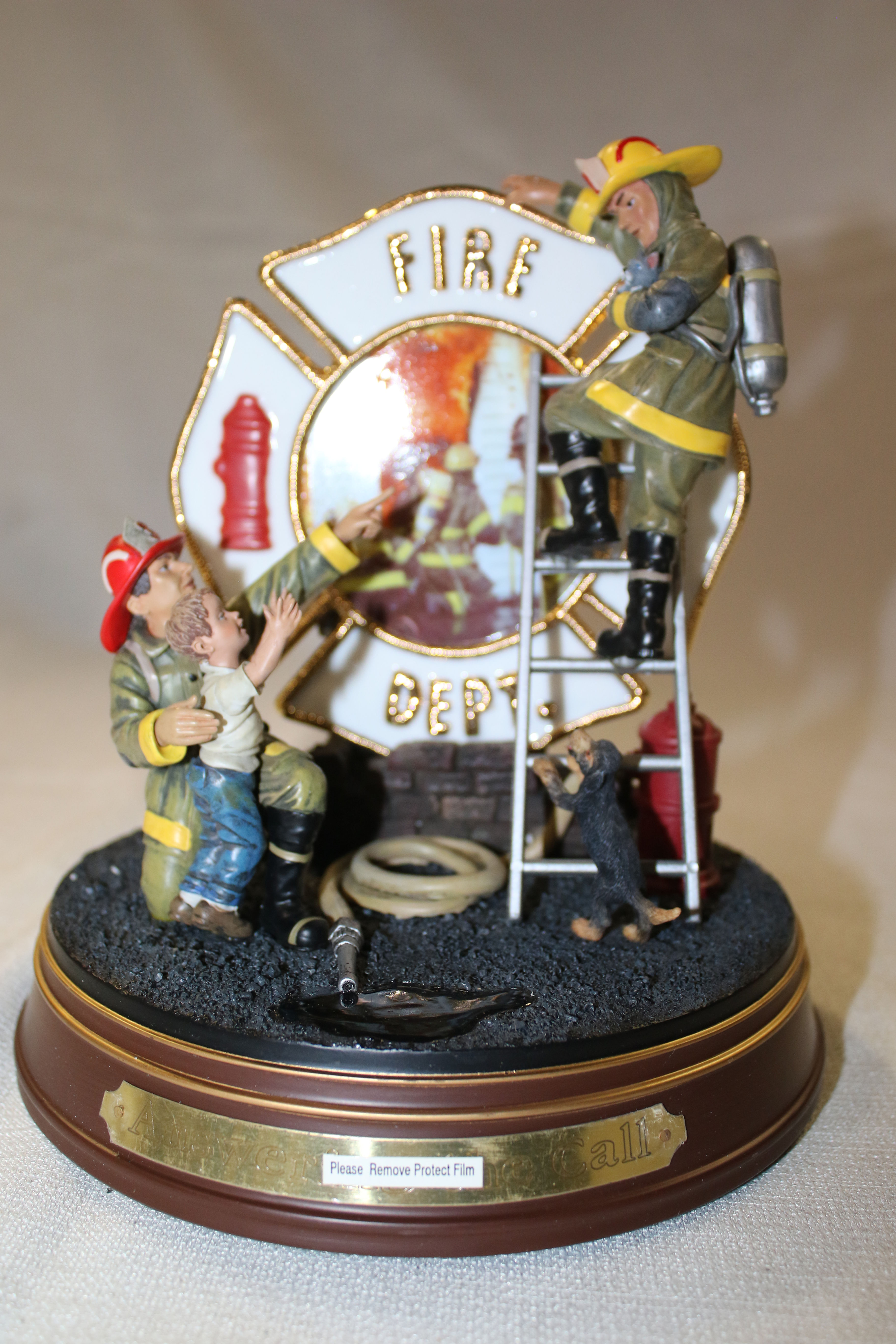 Bradford exchange "Making the call"