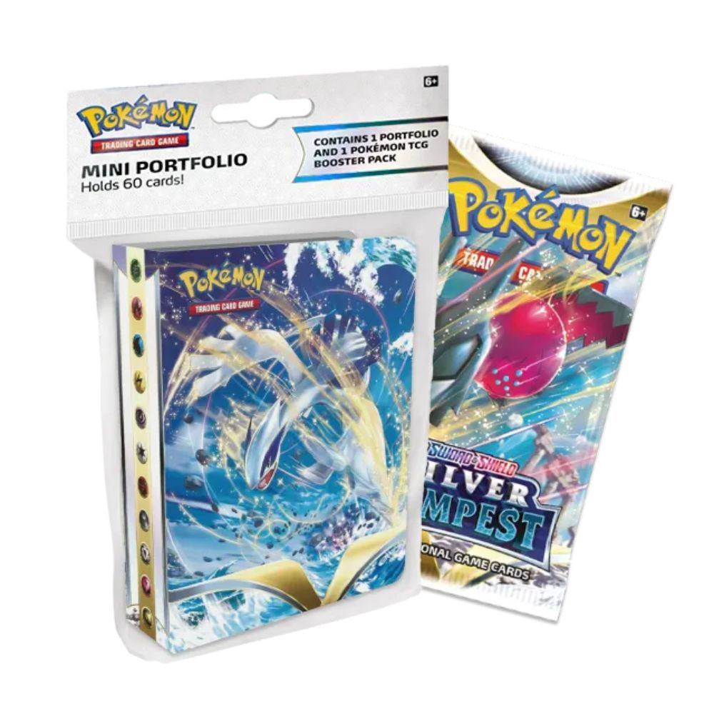SILVER TEMPEST MINI PORTFOLIO AND BOOSTER PACK
