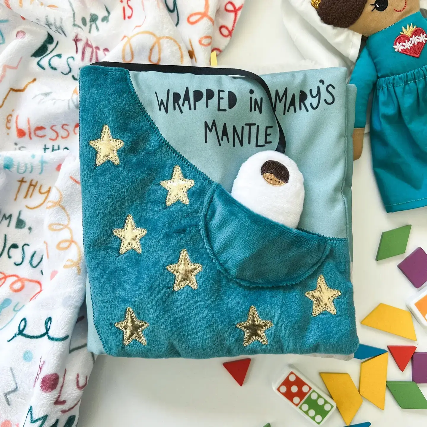 Wrapped in Mary's Mantle Mass Quiet Book